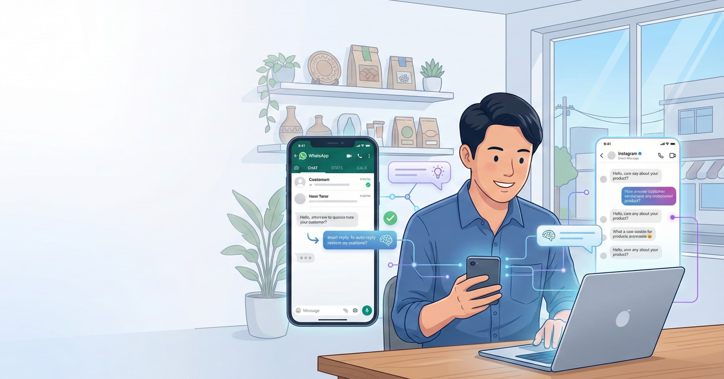 Chatrigo adalah platform AI Sales Agent untuk WhatsApp & Instagram yang membantu UMKM mengotomatisasi chat dan meningkatkan penjualan.